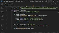 Web Scraping Tutorial with Scrapy and Python for Beginners - Web Scraping with Pagination and URL Selectors Instructional Video