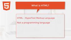 Frontend Web Development Bootcamp - Build a Twitter Clone - What is HTML Instructional Video