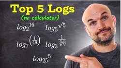 Top 5 Logarithmic Expressions you must know Instructional Video