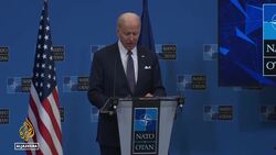 NATO summit: US president announces new sanctions News Clip