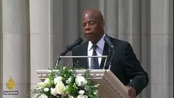 Former US Secretary of State Colin Powell laid to rest News Clip