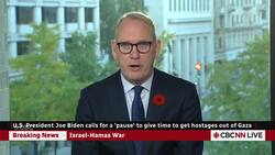 Biden calls for 'pause' to get hostages out of Gaza News Clip