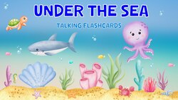 Under The Sea Talking Flashcards And Game For Toddlers Instructional Video