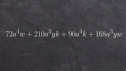 Factor by grouping and GCF Instructional Video