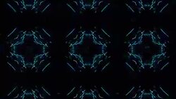 Kaleida Glitchy Neon - 04 Stock Footage