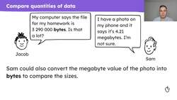 Text file size calculations Instructional Video