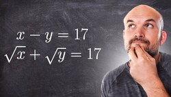 It's not what you think to solve simultaneous equations Instructional Video