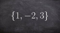 Tutorial to learn how to write the equation of a polynomial when given 3 zeros Instructional Video