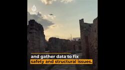 The robot guard dog protecting Pompeii archaeological park News Clip