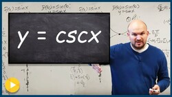 What is the initial period of Cosecant function and it's characteristics Instructional Video