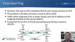 Cisco CCNA 200-301: The Complete Guide to Getting Certified - Basic Connectivity Troubleshooting Instructional Video