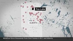 Wildfires drive thousands from their homes in western Canada Instructional Video