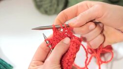 How to Do a Yarn Over in Knitting Instructional Video