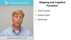 Shipping and Logistics Functions Instructional Video