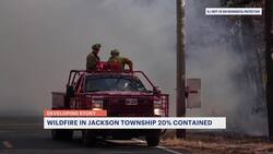 Officials: Jackson wildfire threatening homes is 40% contained News Clip