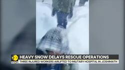 Uttarakhand: Avalanche buries BRO camp workers News Clip