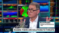 Nouriel Roubini on Economic Threats, Dollar and Fed News Clip