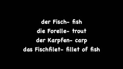 Deutscher Essen-Wortschatz #5 (German Food Vocabulary #4) - Deutsch lernen Instructional Video