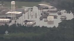 Officials play down danger in Texas chemical plant fire News Clip