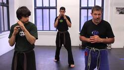 How to Do a Front & Straight Kick in Krav Maga Instructional Video