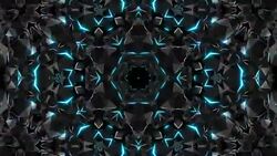 Glossy surface jewels with lights Stock Footage