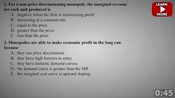 Micro Unit 4- Practice Questions #1 Instructional Video