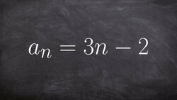 Learn how to find the first four terms of a simple sequence Instructional Video