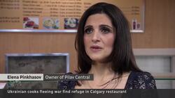 Russian-born restaurant owner helps Ukrainians get back on their feet News Clip