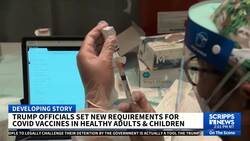 Trump officials set new requirements for COVID vaccines in healthy adults and children News Clip