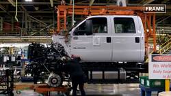 Massive Ford Trucks Assembled Like Lego Inside Giant Ford Production Line Instructional Video