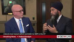 NDP Leader Jagmeet Singh on Budget 2023 News Clip