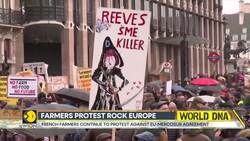 Farmers Protest: British & French Farmers Mass In London To Protest Inheritance Tax Change News Clip