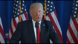 Donald Trump responds to violence in Virginia News Clip