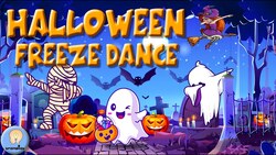 Halloween Freeze Dance for Kids Instructional Video