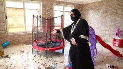 CLEAN : Iraqis in Arbil react after ballistic missiles damage Kurdish city News Clip