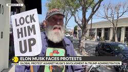 Global Protest Against Musk's Involvement In Trump Administration News Clip