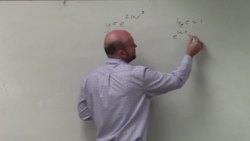 Use the power rule of logarithms to take the derivative of an exponential function Instructional Video