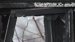 Exterior and Interior shots of an abandoned derelect house in Centralia News Clip