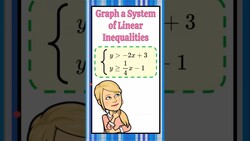 Graph a System of Linear Inequalities Instructional Video