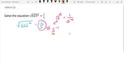 An Indices Question for your 'O' Levels Instructional Video