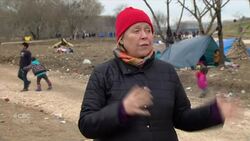 Greek police keep up pushback at Turkish border News Clip