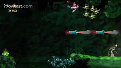 Rayman Origins Walkthrough 1-7: Hi-Ho Moskito! Instructional Video
