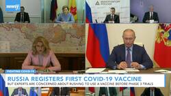 Russia First Country To Register COVID-19 Vaccine News Clip