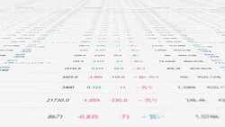 Tokyo Stock Exchange Market Stock Footage