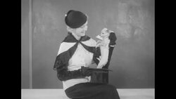 People and a couple of celebrities with their pets at New York City pet show in 1932 News Clip