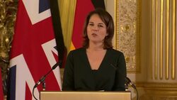 UK: British Foreign Secretary James Cleverly and German Foreign Minister Annalena Baerbock attend a press conference after their first UK-Germany Strategic Dialogue meeting which will agree cooperation on joint priorities. News Clip