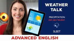 Talk About the Weather in English: Advanced English Lesson Instructional Video