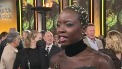 Danai Gurira at the Black Panther: Wakanda Forever premiere News Clip