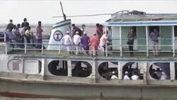 CLEAN : Huge Eid exodus from Dhaka as Bangladesh lifts virus lockdown News Clip