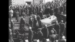 Funeral in Prague for President Klement Gottwald of Czechoslovakia News Clip